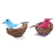 thumbnail image 2 of 1/12 decoración de casa de pájaros modelo de nido de pájaro para accesorios de jardín de hadas Color mezcdo Zulema Nido de aves en miniatura, 2 of 8