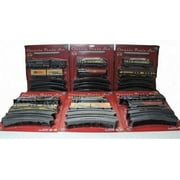 Wowtoyz Classic Model Train Sets Ready to Run Toddler with Steam Plastic, Muticolor, 14 Pcs