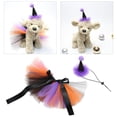 thumbnail image 4 of Disfraz de perro Yinane Disfraz de cachorro Con Sombrero de pajarita Cosplay de mascota para Halloween Navidad, 4 of 8