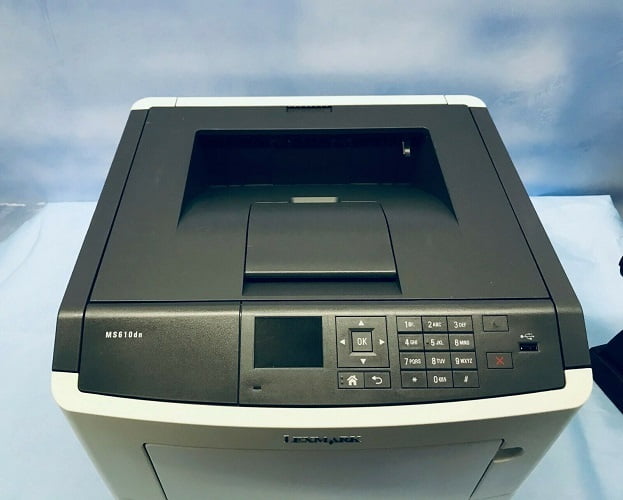 Refurbished Lexmark MS610dn Workgroup Laser Printer - Walmart.com