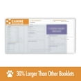 thumbnail image 3 of Good Harbor Pet™ Premium Canine Health Record Booklets, "6 x 4", Dog Vaccines (25 Pack), 3 of 6