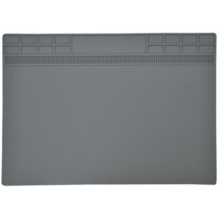 

NUOLUX Anti Static Mat Grounding Desk Pad Work Station Silicone Repair Mat Accessory