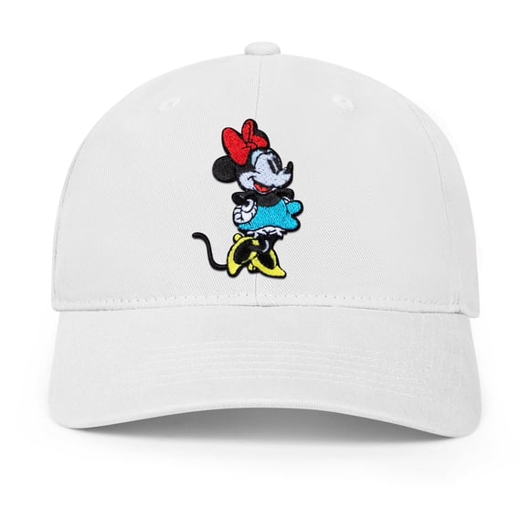 Gorra de béisbol Disney Minnie Mouse blanca para adultos