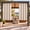 Khaki, variant on Fchozu Outdoor Curtains for Patio 2 Panels, Linen Textured 100% Blackout Privacy Grommet Drapes for Gazebo Porch Balcony Pergola, UV Blocking Thermal Insulated, 38 x 54 Inch, Khaki