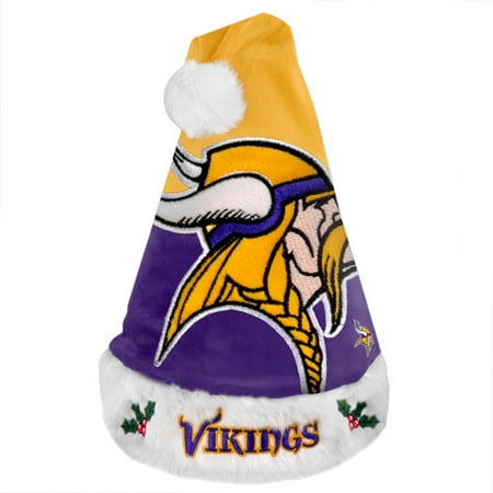 Nfl 2011 Colorblock Santa Hat, Minnesota