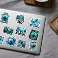 thumbnail image 5 of 10 Pcs Scuba Diving Stickers Pack | Funny Waterproof Vinyl Diver Decals | Gift for Ocean & Dive Lovers, 5 of 10