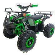 Supermach 125cc Gas ATV with Automatic Transmission and Reverse LED Headlights