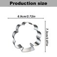 thumbnail image 3 of Under $5 1X Stainless Steel Cookie Cutter,Stainless Steel Turkey Cookie Cutter,Stainless Cookie Cutters Set Diy Cake & Griddle Shapes for Creative Baking and Cooking, 3 of 4