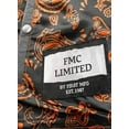 thumbnail image 5 of First Mfg Co - The Cut - Men's Motorcycle Biker Riding Black Orange Leather Vest - Small, 5 of 5