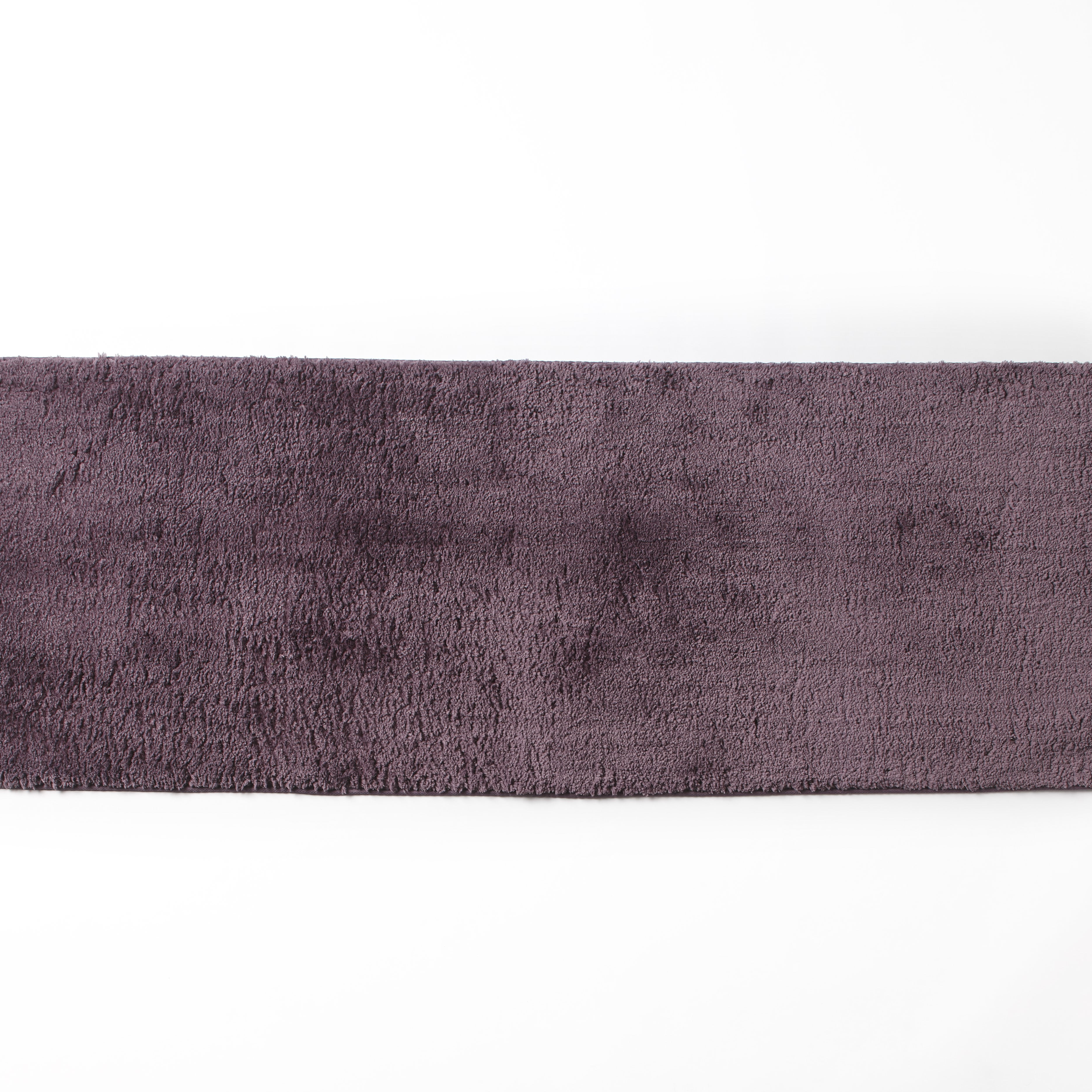 Details about   Microfiber Plush Bath Runner 54" Mat with Nonskid Backing Plum 