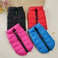 thumbnail image 4 of Pet Artist Winter Warm Dog Clothes Padded Vest Puppy Zip Jacket Padded Outfit Chihuahua Apparel, 4 of 7