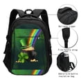 thumbnail image 3 of Balery St. Patrick's Day4 Mochila con carga USB para hombre y mujer - Mochila impermeable y antirrobo para portátil con puerto USB para viajes, trabajo, estudios y universidad, 3 of 7