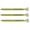 Chartreuse, variant on Santa Barbara Design Studio D1850 Gem Pen RedPack of 6