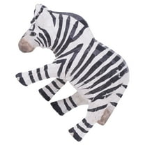 LITINKIMI Zebra Table Sculpture Wood Carved Decor 1 Set 2.95x2.17x0.98in