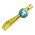 thumbnail image 1 of Merdog Mermaid Dog Round Tie Bar Clip Clasp Tack Gold Color Plated, 1 of 4