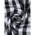 thumbnail image 6 of DARING DIVA Women's Plus Ruffle Gingham Pajama in Summer Shorts 1X Black, 6 of 6