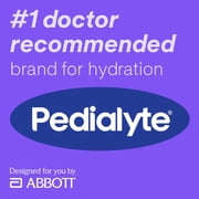Pedialyte Essential Rehydration Electrolyte Drink, Strawberry, 1 Liter, Pack of 8