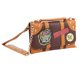 thumbnail image 3 of Cartera de cuero de PU de moda, bolso de mensajero, bolso de mano retro elegante, bolso de hombro para fiesta, citas, marrón, tamaño libre, 3 of 15