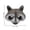 Brown, variant on Halloween Realistic Raccoon Animal Mask,3 Colors Soft PU Leather Cosplay Mask,Carnival Costume Accessory for Adult Halloween Party Supplies Halloween Decorations