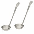 thumbnail image 1 of Louche de Service en Acier Inoxydable de 4 Onces - Lot de 2, 1 of 3
