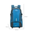 thumbnail image 3 of Latrodar 85LCamping Hiking Backpack, Travel Backpack, Hiking Backpack, Outdoor Sports Backpack Travel Bag, Suitable For Mountaineering Camping Trips Blue Dec, 3 of 5