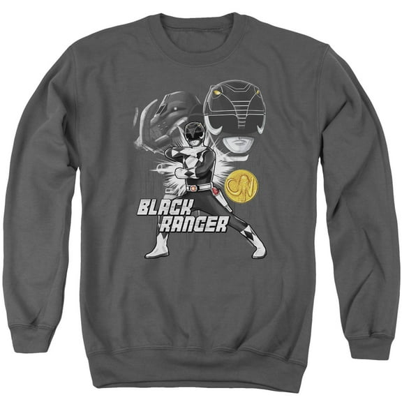 Power Rangers - Black Ranger - Crewneck Sweatshirt - Small