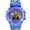 Blue, variant on SEGA Sonic The Hedgehog LCD Unisex Children Watch with Metallic Rotating Light-Up Dial Silicone Strap (SNC4115WM)