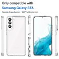 thumbnail image 3 of for Samsung Galaxy S22 Simple Fashion Case, Shockproof Drop Protection Clear Case, Durable PMMA + TPU, Anti-Fingerprints Technology Full Protection Case for Samsung Galaxy S22 (6.1 inch),Clear, 3 of 8