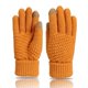 thumbnail image 1 of Guantes para pantalla táctil diseñados - Guantes para smartphone, naranja, talla única, 1 of 3
