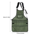 thumbnail image 4 of PENGGONG Oxford Fabric Waterproof Bib Kitchen Apron with Pockets Adjustable, 4 of 6
