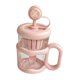 thumbnail image 1 of Botella de agua reutilizable portátil de 500ml Colamx Rosa, 1 of 8