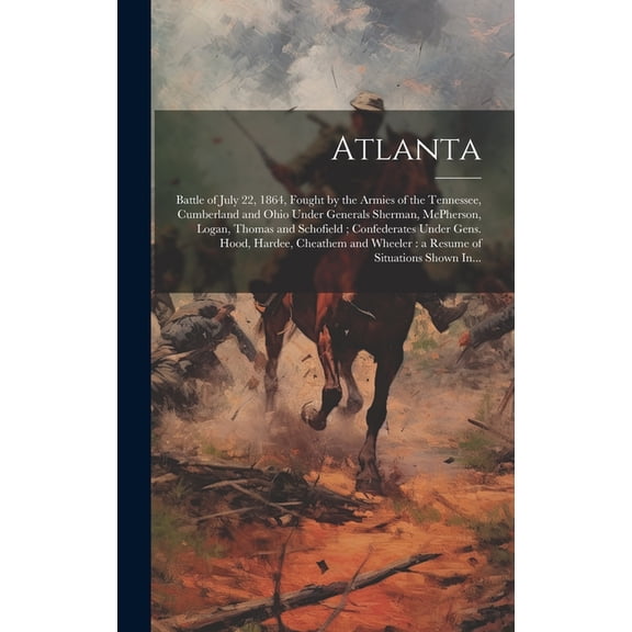 Atlanta: Battle of July 22, 1864, Fought by the Armies of the Tennessee, Cumberland and Ohio Under Generals Sherman, McPherson, Logan, Thomas and Schofield; Confederates Under Gens. Hood, Hardee, Chea