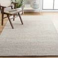 thumbnail image 2 of SAFAVIEH Natural Fiber Kingsley Solid Area Rug, Natural/Ivory, 8' x 8' Square, 2 of 8