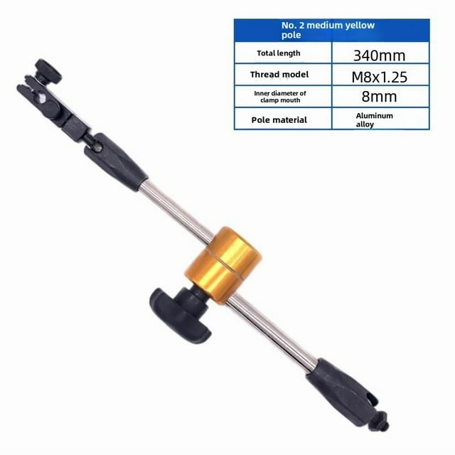 Xingplastic Universal Magnetic Base Holder with Adjustable Support Rod – Precision Positioning Tool for Measurement Instruments, Strong Magnetic Mount, Durable Construction, Ideal for Engineers and