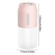 thumbnail image 3 of Humidificador USB portátil - batería de 2000mAh, máquina de aromaterapia de sobremesa, 2 modos de pulverización para dormitorio, oficina, coche, 3 of 4