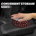 thumbnail image 4 of Naloa Red Buffalo Plaid Merry Christmas Car Trash Can Garbage Car Accessories Trash Can Car Waste Bin for for Driver and Passenger Any Vehicle, 4 of 7