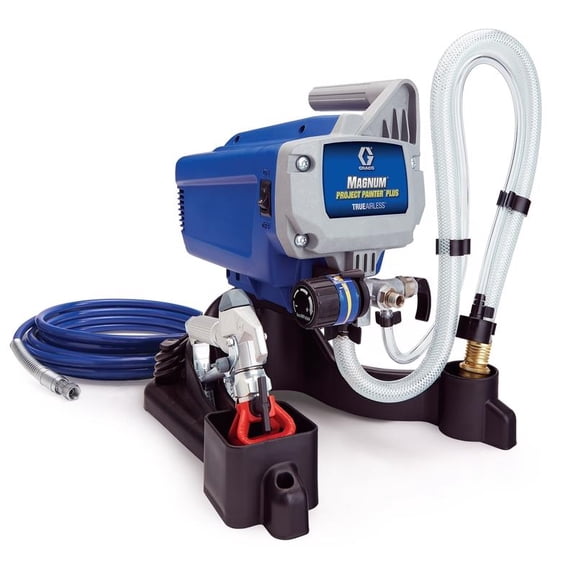 Graco Magnum 2800 psi Metal Airless Paint Sprayer, 15 lb, Adjustable Pressure, 50 ft Hose