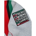 thumbnail image 4 of AACA Malcolm X College Heavyweight Hoodie, Men's Retro 90s Style Color Block Graphic Pullover Sweatshirt, 4 of 6