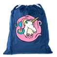 thumbnail image 1 of Unicorn Drawstring Bag Mini Unicorn Gift Bags for Birthdays Make up & Decorations, 1 of 2