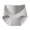 Dark Gray, variant on Noric Women's Cotton High Rise Ribbed Hipster Panties Wide Stretch Waist Full Coverage Briefs Breathable Soft Underwear