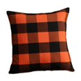 thumbnail image 2 of PEONAVET Pillow Covers New Halloween Holiday Throw Pillow Cover Solid Colour Plaid Without Core Striped Cushion Cover Christmas Gifts, 2 of 6