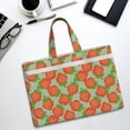 thumbnail image 6 of Pofeuu Hand Drawn Strawberry Print Laptop Bag Carrying - Computer Bag Laptop Case Shoulder Slim Work Travel, 6 of 8
