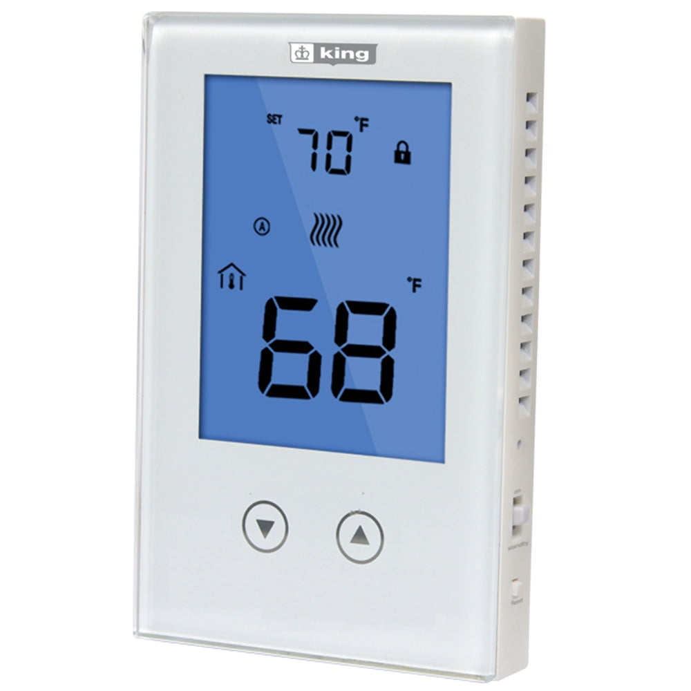 King Electric Line Voltage NonProgrammable Double Pole Thermostat