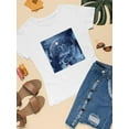thumbnail image 3 of Watercolor Astrology I T-Shirt Women -Grace Popp Designs, Female x-Large, 3 of 4