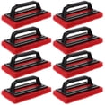 thumbnail image 1 of OULII 10pcs Natural Bristle Pastry Brush in Red for Kitchen Cleaning, 1 of 8