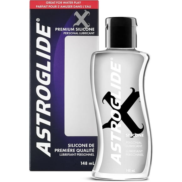 SDES-Silicone Lube (148 mL), X Premium Personal Lubricant for Vaginal and Anal Sex, Extra Long-Lasting Silky Lube, Waterproof for Water Play