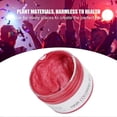 thumbnail image 2 of Tinte temporal para el cabello en cera, color rosa rojizo, 120 g – Color intenso y fijación instantánea, fórmula lavable para peinar., 2 of 5