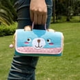 thumbnail image 2 of Bolsa de cosméticos Blancho Bedding Blue Bear bordada, 2 of 4