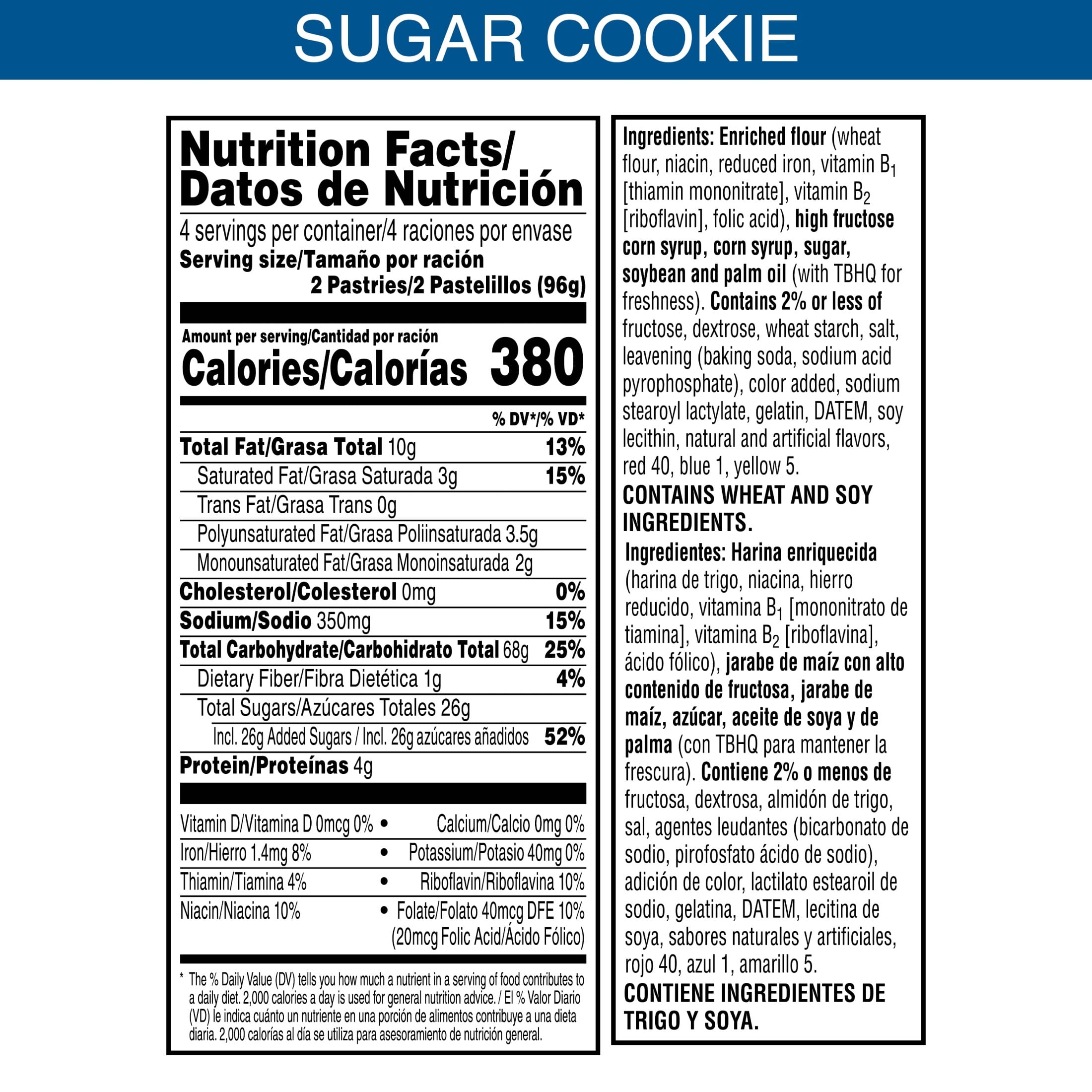 Pop-Tarts Froted Sugar Cookie Toaster Pastries, Spring Thaw Edition, Shelf-Stable, 13.5 oz (8 Count)