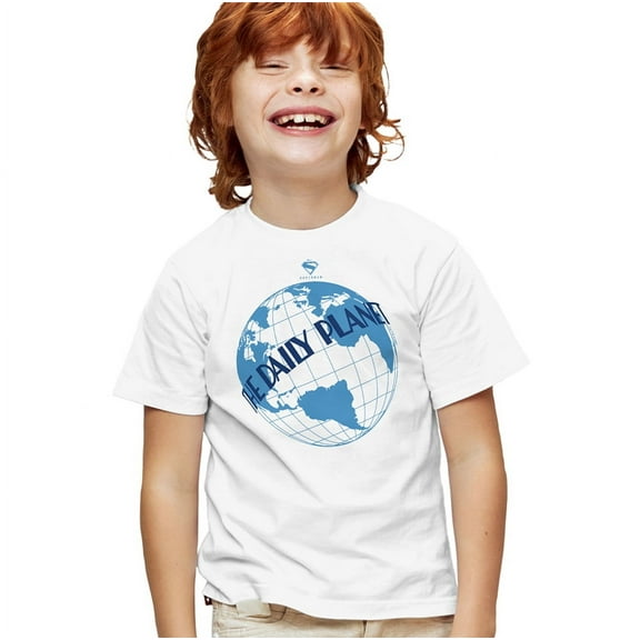 Superman 2025 The Daily Planet Kids T Shirt for Youth Boys and Girls